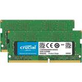 Crucial RAM Memory Crucial SO-DIMM DDR4 2666MHz 2x8GB (CT2K8G4S266M)