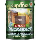 Cuprinol 5 year ducksback Paint Cuprinol 5 Year Ducksback Wood Protection Brown 5L