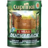 Cuprinol 5 year ducksback Paint Cuprinol 5 Year Ducksback Wood Protection Autumn Gold 5L