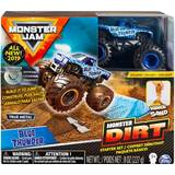 Monster Trucks Spin Master Monster Jam Blue Thunder Monster Dirt Starter Set 1:64