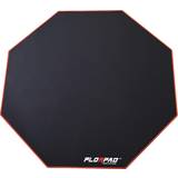 Gaming Floor Mats Florpad Red Line Floor Mat - Black/Red
