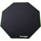 Florpad Green Line Floor Mat - Black/Green