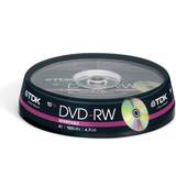 Dvd±rw TDK DVD-RW 4.7GB 4x 10-pack Cakebox