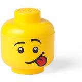 Plastic Storage Room Copenhagen Lego Iconic Storage Head S - Silly