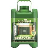 Cuprinol Spray Paint Cuprinol One Coat Sprayable Wood Paint Forest Green 5L