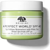Origins Facial Creams Origins A Perfect World Age-Defense Moisturiser with White Tea SPF40 50ml