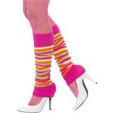 Socks & Tights Fancy Dresses Smiffys Legwarmers Neon 45643