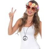 60's Accessories Fancy Dress Smiffys Hippie Festival Kit Multi-Coloured