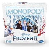 Children's Board Games - Luck & Risk Management Hasbro Monopoly Game Disney Frozen 2 Edition