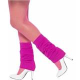 Socks & Tights Fancy Dresses Fancy Dress Smiffys Legwarmers Hot Pink