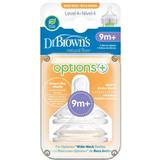 Machine Washable Baby Bottle Accessories Dr. Brown's Options+ Teats Level 4 2-pack