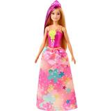 Fashion Doll Accessories - Princesses Dolls & Doll Houses Barbie Dreamtopia Princess Doll Blonde with Purple Hairstreak