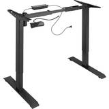 Tectake Furniture tectake Electrically Height-Adjustable Writing Desk 65x121cm