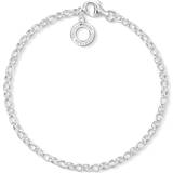 Thomas Sabo Pendant Necklaces Jewellery Thomas Sabo Charm Club Classic Bracelet - Silver