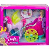 Horses Dolls & Doll Houses Barbie Dreamtopia Princess with Fantasy Horse and Chariot