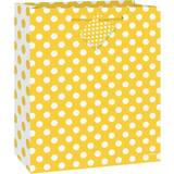 Unique Party Party Bags Yellow/White