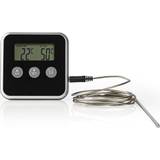 Timers Meat Thermometers Nedis KATH105BK Meat Thermometer