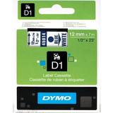Label Makers & Labeling Tapes Dymo Label Cassette D1 Blue on White