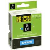 Dymo Office Supplies Dymo Label Cassette D1 Black on Yellow