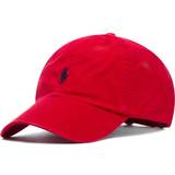 Red - Women Caps Polo Ralph Lauren Cotton Chino Baseball Cap - Rl2000 Red/Blue