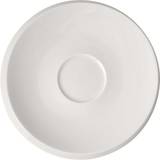 White Saucer Plates Villeroy & Boch NewMoon Saucer Plate 17cm