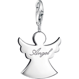 Charms & Pendants Thomas Sabo Charm Club Guardian Angel Charm Pendant - Silver