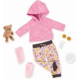 Teddy Bears Dolls & Doll Houses Our Generation Teddy Bear & Pajama Outfit