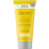 REN Clean Skincare Clean Screen Mineral Mattifying Face Sunscreen SPF30 50ml