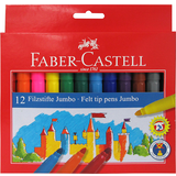 Touch Pen Faber-Castell Jumbo Felt Tip Pen 12-pack