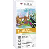 Tombow ABT Dual Brush Pens Pastels 18-pack