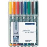 Textile Pen Staedtler Lumocolor Non Permanent Pen 316 0.6mm 8-pack