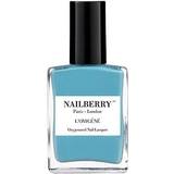 Turquoise Nail Polishes Nailberry L'Oxygene Oxygenated Santorini 15ml