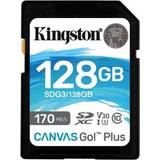 Kingston Canvas Go! Plus SDXC Class 10 UHS-I U3 V30 170/90MB/s 128GB
