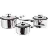 Cookware Sets Stellar Stay Cool Draining Cookware Set with lid 3 Parts