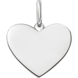 Thomas Sabo Engravable Heart Pendant - Silver