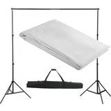 Photo Backgrounds vidaXL Backdrop Support System 300x300cm White