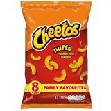 Snacks Cheetos Flamin Hot Puffs 13g 8pack