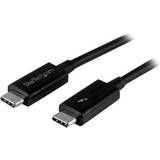 StarTech 20Gbps USB C Thunderbolt 3 -Thunderbolt 3 1m