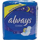 With Wings Menstrual Protection Always Classic Night 8-pack