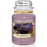 Yankee Candle Dried Lavender & Oak Large Scented Candle 623g