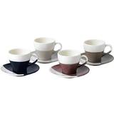Multicoloured Espresso Cups Royal Doulton Coffee Studio Espresso Cup 11cl 4pcs