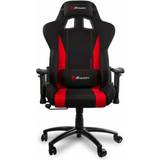 Black - Fabric Gaming Chairs Arozzi Inizio Gaming Chair - Black/Red