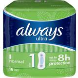 Menstrual Pads Always Ultra Normal Size 1 16-pack