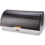Stainless Steel Bread Boxes Tower Empire Roll Top Bread Box