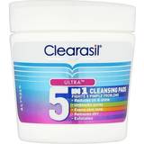Travel Size Face Cleansers Clearasil Ultra 5in1 Cleansing Pads 65-pack