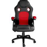 Tectake Adjustable Seat Height Gaming Chairs tectake Tyson Gaming Chair - Black/Red