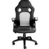 Tectake Adjustable Seat Height Gaming Chairs tectake Tyson Gaming Chair - Black/Grey