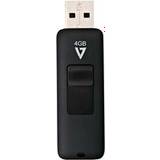4 GB USB Flash Drives V7 VF24GAR-3E 4GB USB 2.0