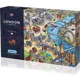 Gibsons Jigsaw Puzzles Gibsons London Landmarks 1000 Pieces