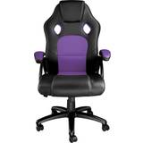 tectake Tyson Gaming Chair - Black/Purple